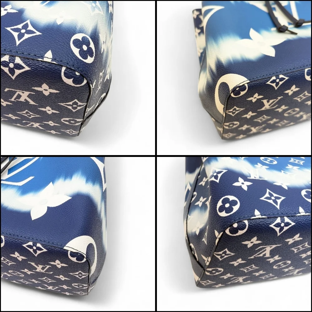 ✨️( Excellent Condition) Authentic Louis Vuitton Neonoe MM Monogram Blue Escale - Picture 5 of 16